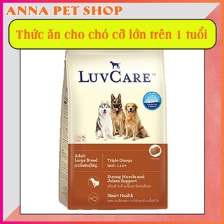 Thức ăn cho chó trưởng thành cỡ lớn LuvCare - 3kg