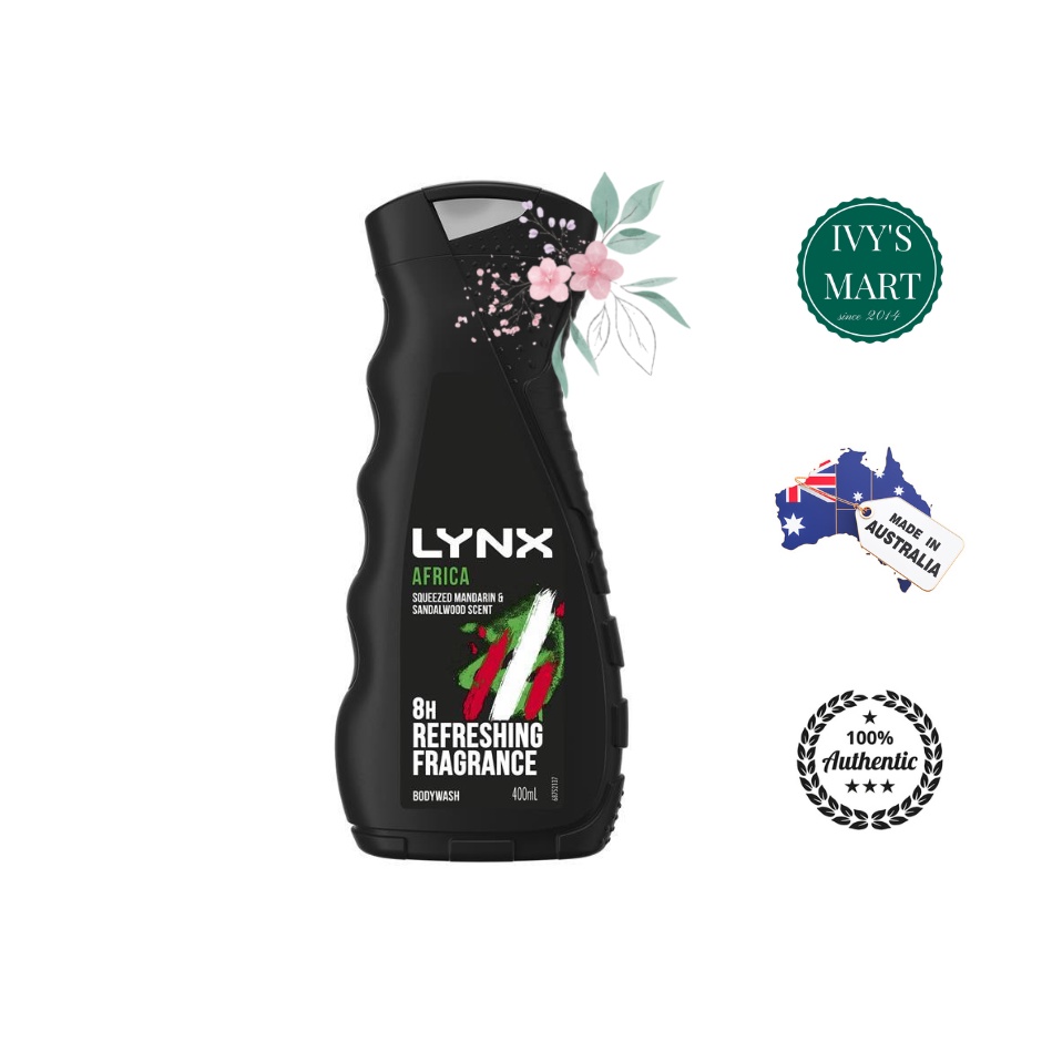 Sữa tắm dành cho nam giới LYNX 400 ml Úc