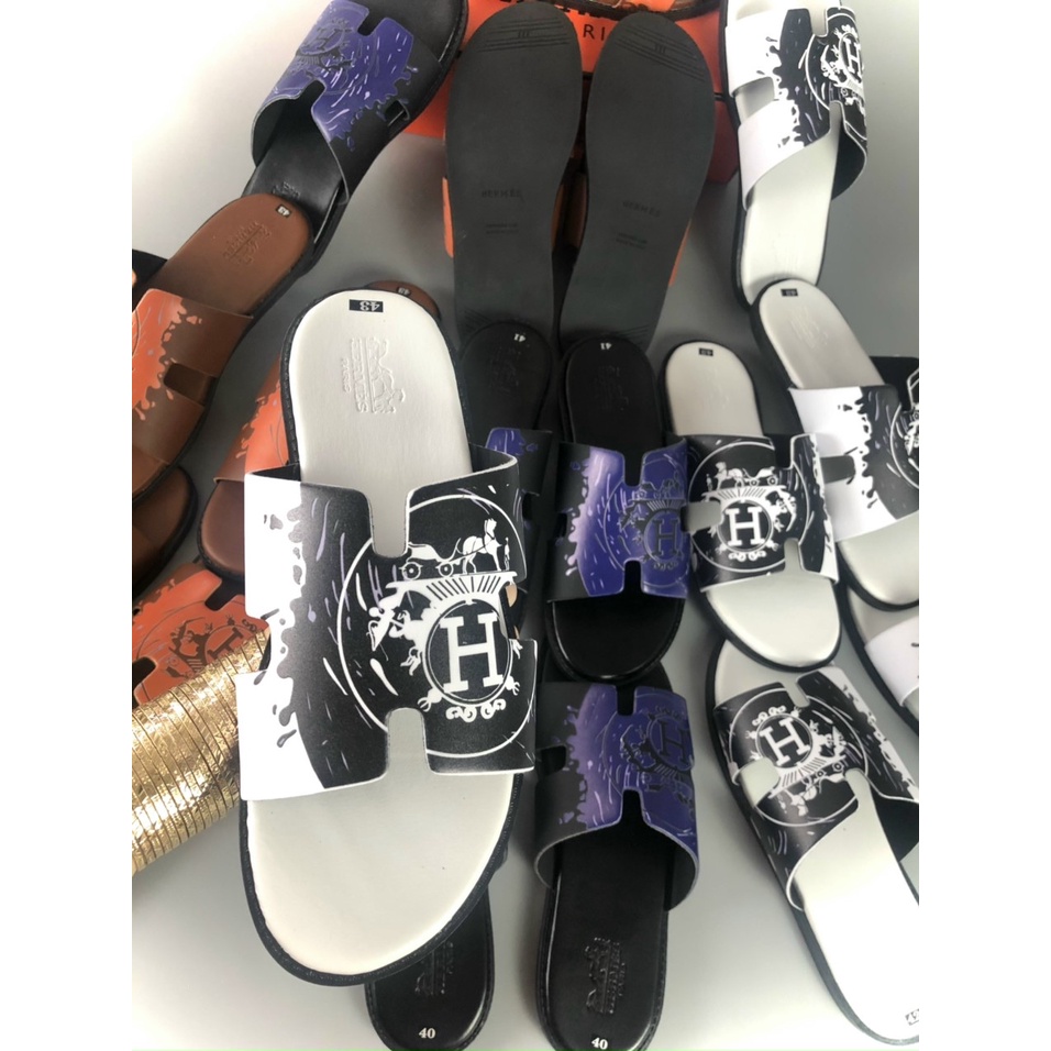 Dép Quai Ngang Nam,Nữ,Unisex HERMES Thiết Kế Cao Cấp, Thời Trang, Chất Lượng Mẫu Mới 2022