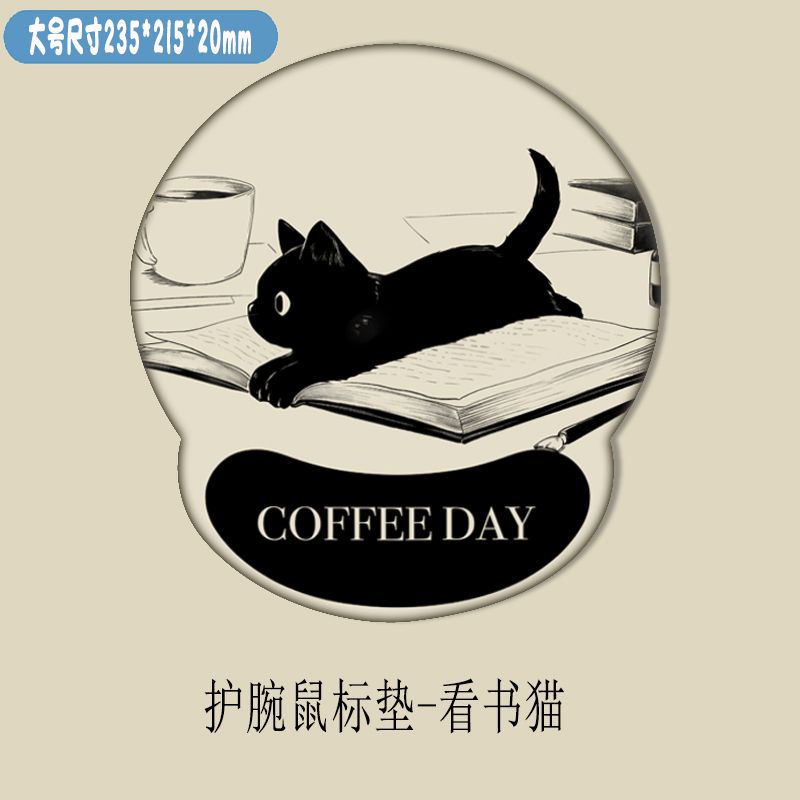 Miếng Lót Chuột Máy Tính Có Đệm Silicone Dày 3D Sáng Tạo