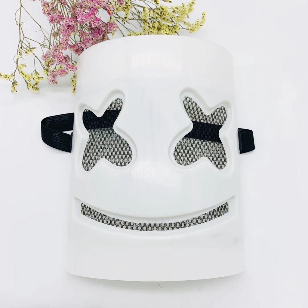 Mặt nạ hoá trang Marshmallow DJ cho ngày lễ Halloween dùng tại các quán bar Chuyên nghiệp hacker