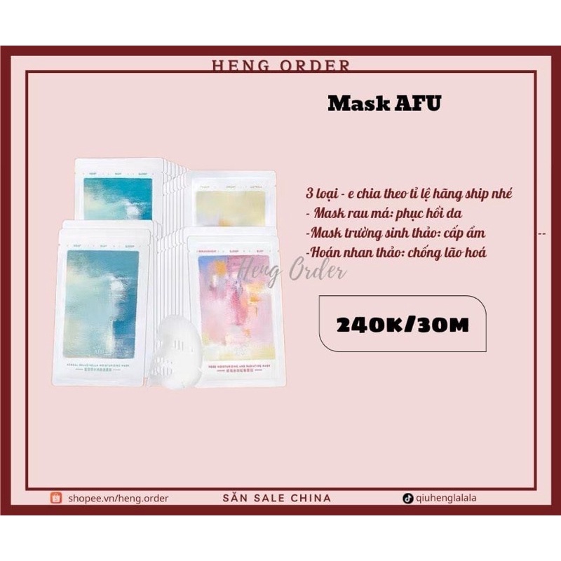 Mặt nạ dưỡng da