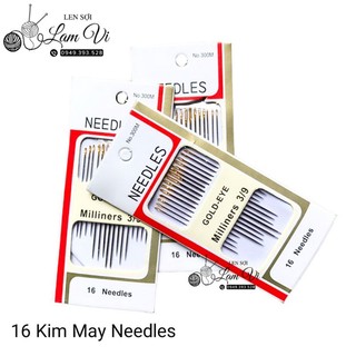 ☄️ bộ 16 kim khâu needles