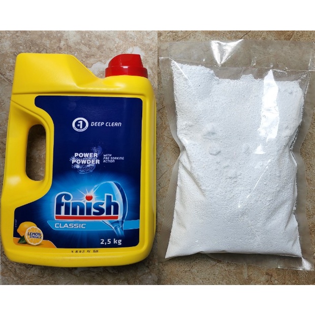 Combo Muối Finish 1.2 + Viên rửa bát Finish 86 viên + Nước làm bóng Finish 400ml
