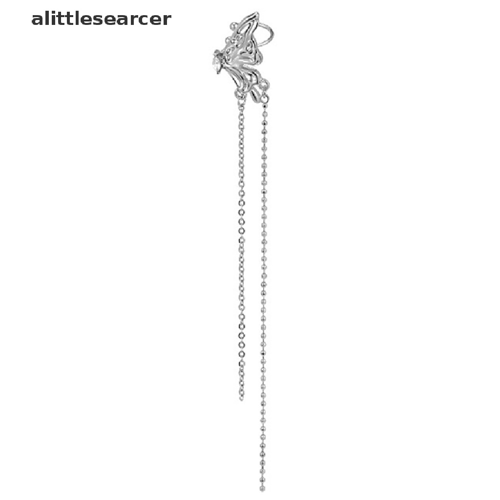 Bông Tai Dáng Dài Hình Bướm Thời Trang Hàn Quốc Dành Cho Nữ