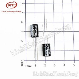 Bộ 50 Chiếc Tụ Hóa 100uF 63V (8x12mm)