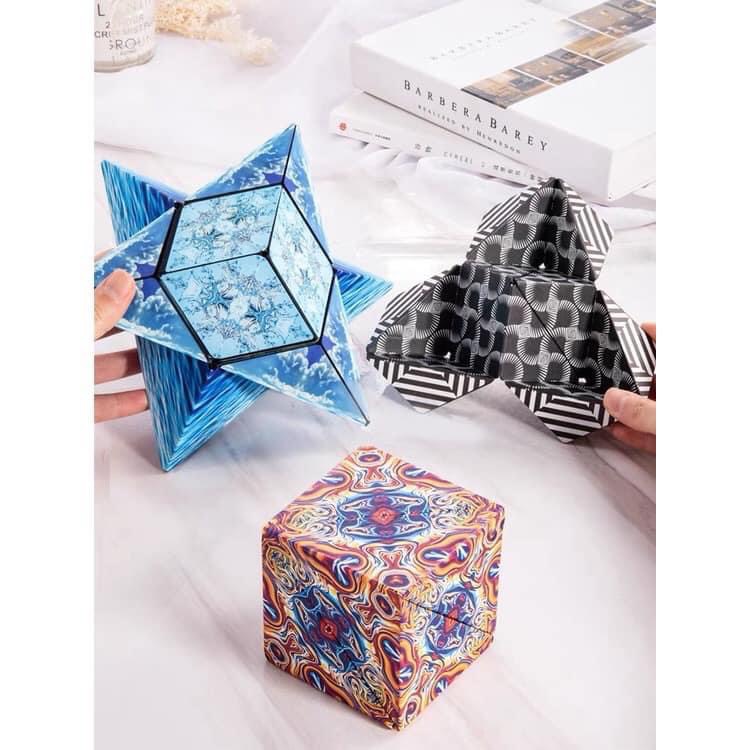 Rubik 3D Magic là mẫu đồ chơi Rubic nam châm biến thể siêu độc lạ hot tiktok mới nhất 2023