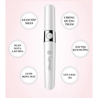 Máy massage f52e nanotime beauty nhật bản ngừa thâm quầng bọng mắt xoá bọng và nhăn mắt, bh 2 năm