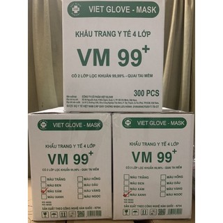 Khẩu trang 4D KF94 - VM 99+(thùng 300cái)