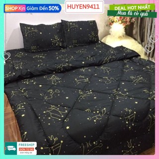 Bộ drap 1.2x2m cung hoàng đạo+2 vỏ gối