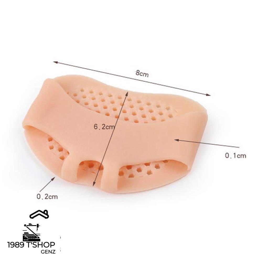 Cặp Lót Mũi Chân Silicon Chống Mõi , Đau Chân 2 Màu Da và Trắng