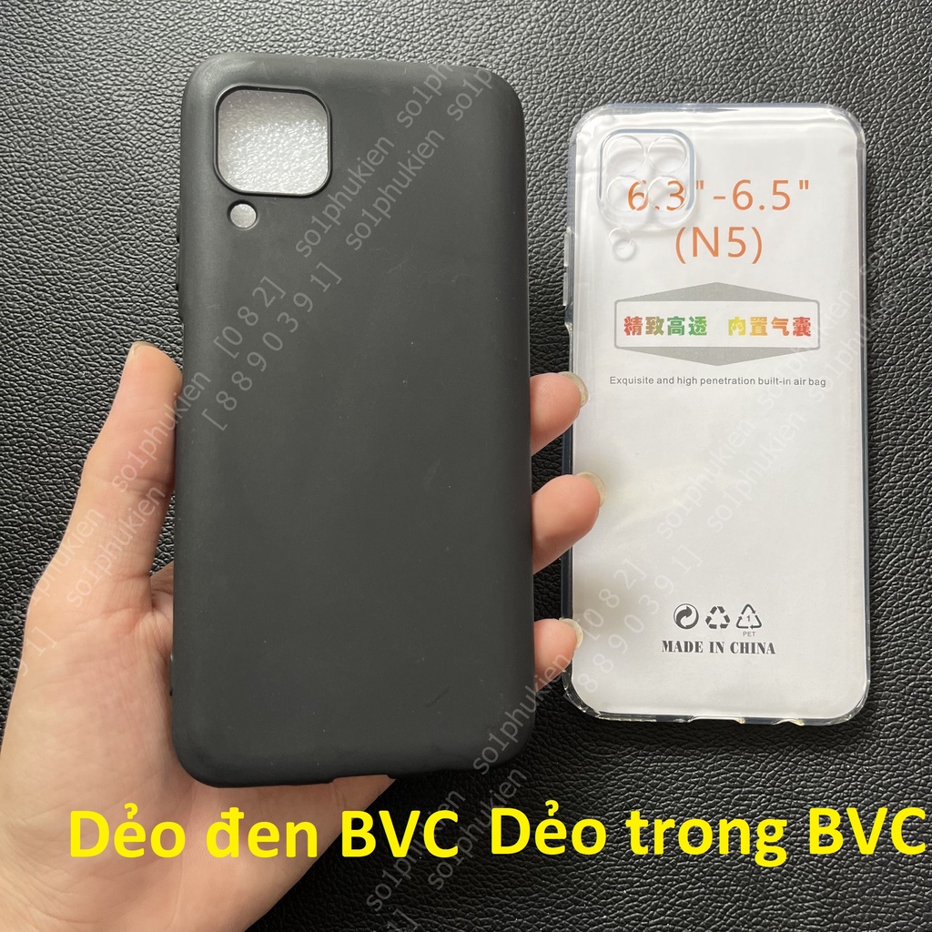 Ốp lưng Huawei nova 6se/nova 7i/ p40 lite chống sốc, dẻo đen và dẻo trong bảo vệ cam bền đẹp