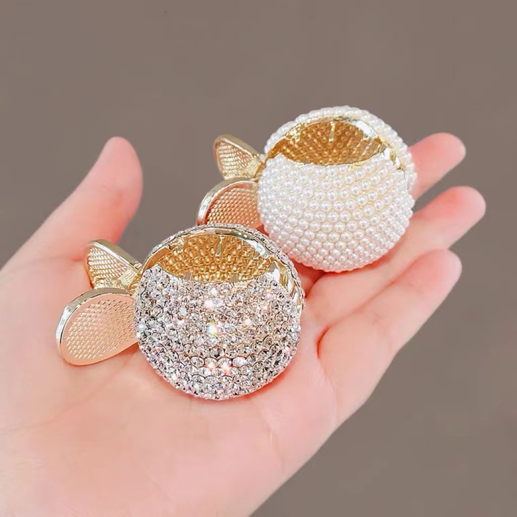 Kẹp Tóc Đính Đá Và Ngọc Trai Thời Trang Cho Nữ