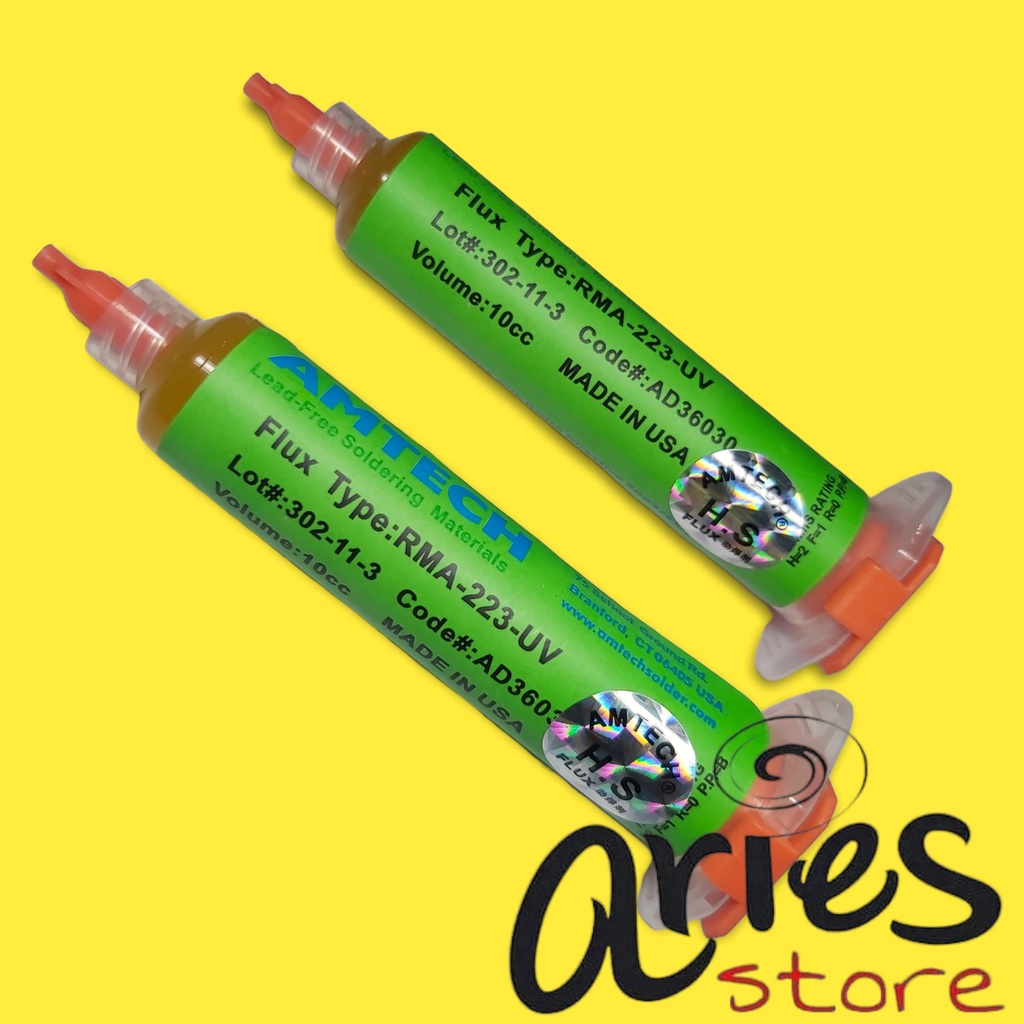 FLUX AMTECH RMA HIJAU 223 UV USA XANH pxb3