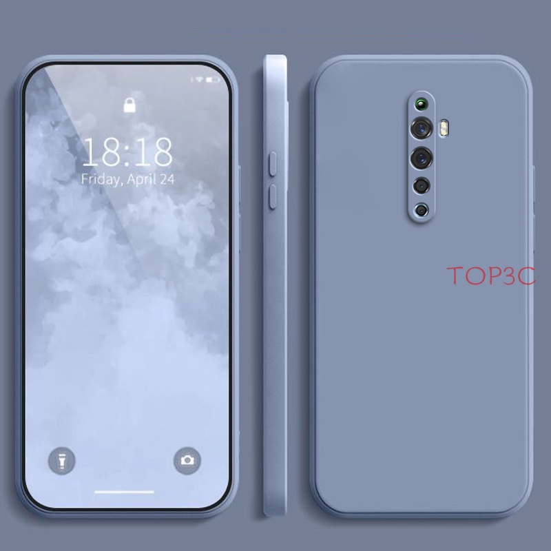 Ốp Điện Thoại Màu Trơn Cho Oppo Reno 2 / Reno 2F / 4 / 5 / A94 A93 YT