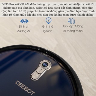Máy Robot hút bụi lau nhà Ec0vacs Deebot DL33MAX