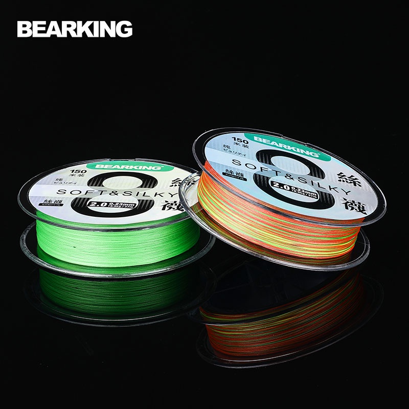 Cuộn Dây Câu Cá Bện X8 150m Chất Liệu PE Siêu Mượt YGK