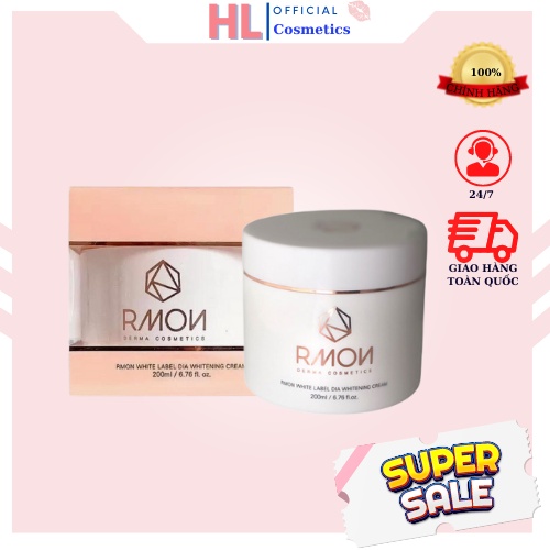 Kem Body, Kem Body Trắng Da Rmon bật tone làm da sáng đều màu trắng hồng tự nhiên, myphamhanhluan