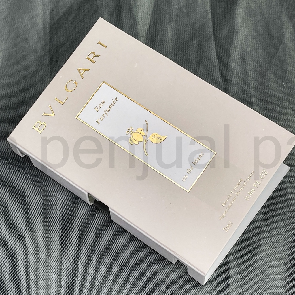Chai nước hoa trung tính 2ml - Bvlgari Eau Parfumee au The Blanc