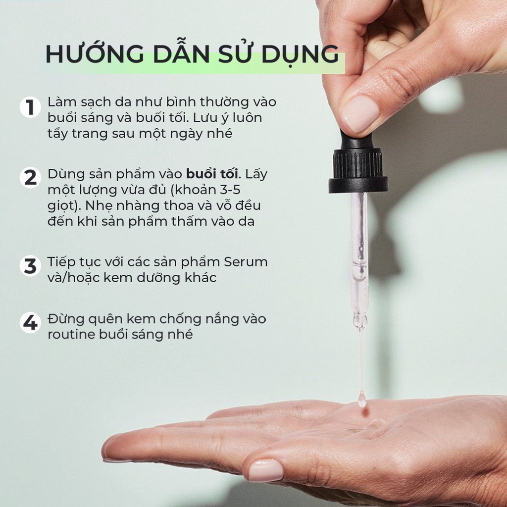 Tinh Chất AHA Dưỡng Sáng Mờ Thâm Sạm và Căng Bóng Làn Da | BOOST LAB AHA Glow Resurfacing Serum