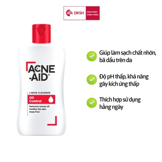 Hàng quà tặng không bán Sữa rửa mặt Acne-Aid liquid cleanser 30ML