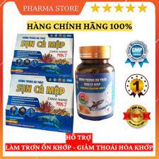 Sụn Cá Mập Tăng Hỗ Trợ Xương Khớp, Từ Đông Trùng Hạ Thảo, Canxi Nano Mk7 Hộp 2 lọ, Lọ 30v 2024