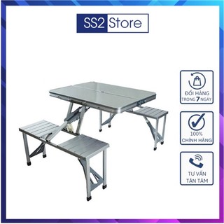 Bàn ghế du lịch xếp gọn kiểu Vali - Tiện lợi cho những chuyến dã ngoại,du lịch