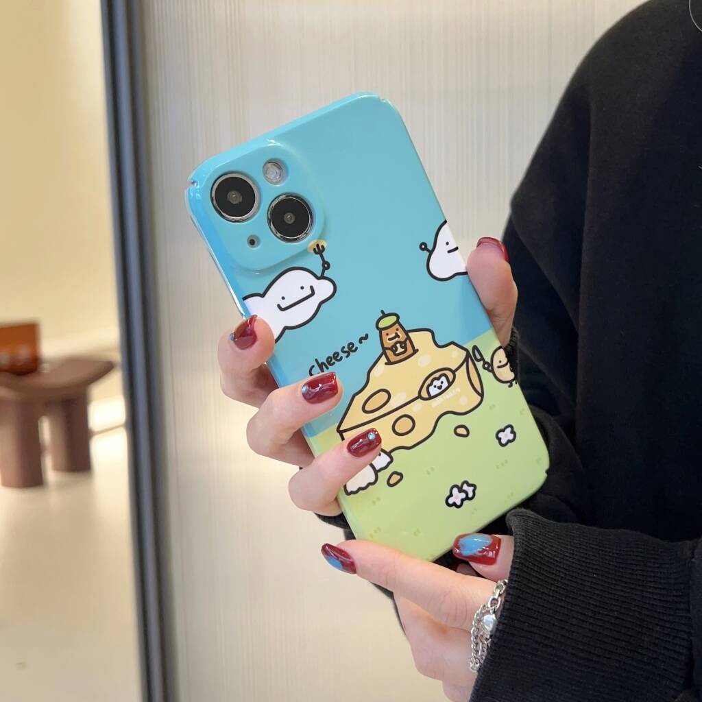 Casing Hard Compatible with Apple IPhone 11 11ProMax 12 12Pro 12ProMax 13 13Pro 13ProMax 14 14Pro 14plus 14ProMax Monster Pattern Cover