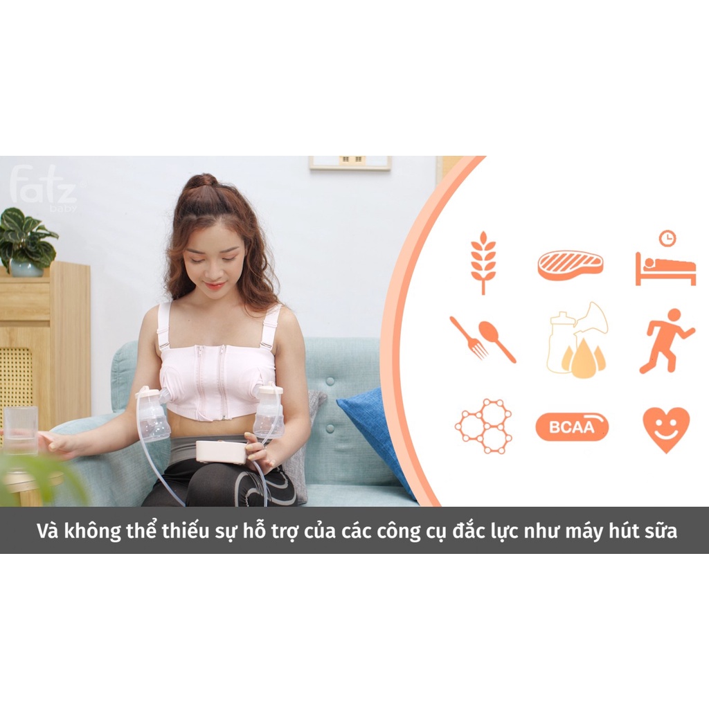 Máy hút sữa điện đôi Fatzbaby CHORUS 4 FB1101TY