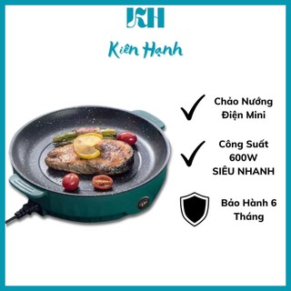 Bếp chảo nướng điện đa năng shanban 2 nâc nhiệt size 26cm chống dính vân đá - kh