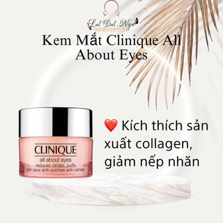 Kem mắt giảm quầng thâm bọng mắt Clinique All About Eyes Reduce Circle