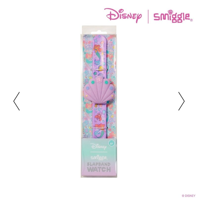 Đồng Hồ Trẻ Em Smiggle Vỏ Sò Tiên Cá Ariel