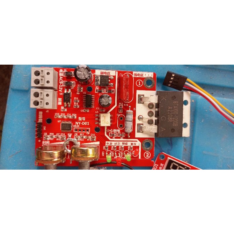 Mạch timer NY-01+Nguồn nuôi mạch xoay chiều