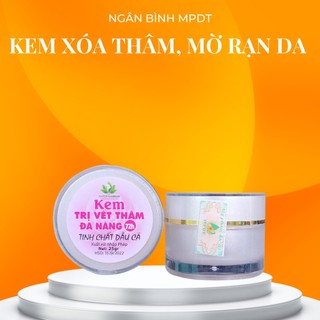Kem dầu cá mờ thâm mụn làm lành vết thương, MỜ THÂM NÁCH, ĐẦU GỐI, KHUỶU TAY, MẮT CÁ CHÂN