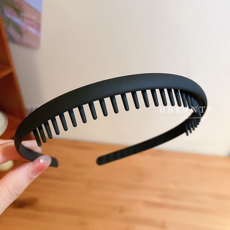 Băng Đô Cài Tóc Răng Cưa Đơn Giản Phong Cách Hàn Quốc Mới