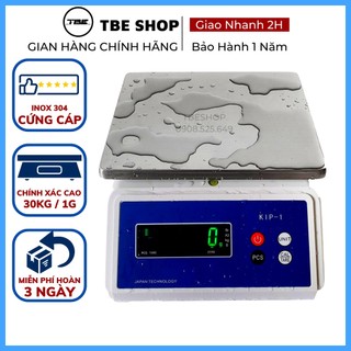 Cân Điện Tử 30kg Chống Nước KIP 1 Chính Xác Cao Dùng Cân Hải Sản ( Bảo Hành 1 Năm )