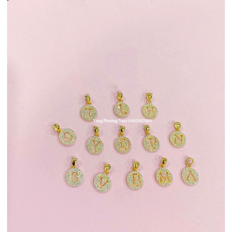 Mặt Chữ Cái VT10K_GOLD