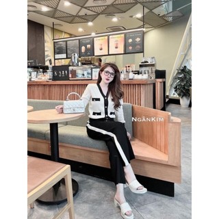 bộ len suông sang chảnh kèm ảnh thật