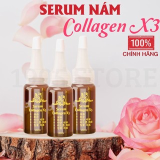 Serum căng bóng collagen x3 thuộc mỹ phẩm đông anh giúp da căng bóng, sáng mịn