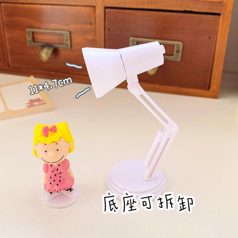 Đèn Đọc Sách Led Mini Để Bàn, Kẹp Sách Vở Decor Bàn Học Xinh Xắn