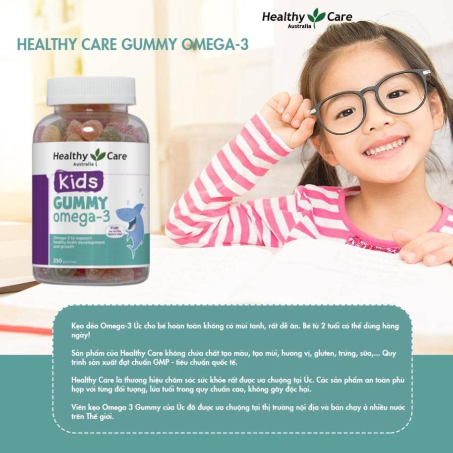 Kẹo dẻo Healthy Care Kids Gummy Omega-3 250 viên