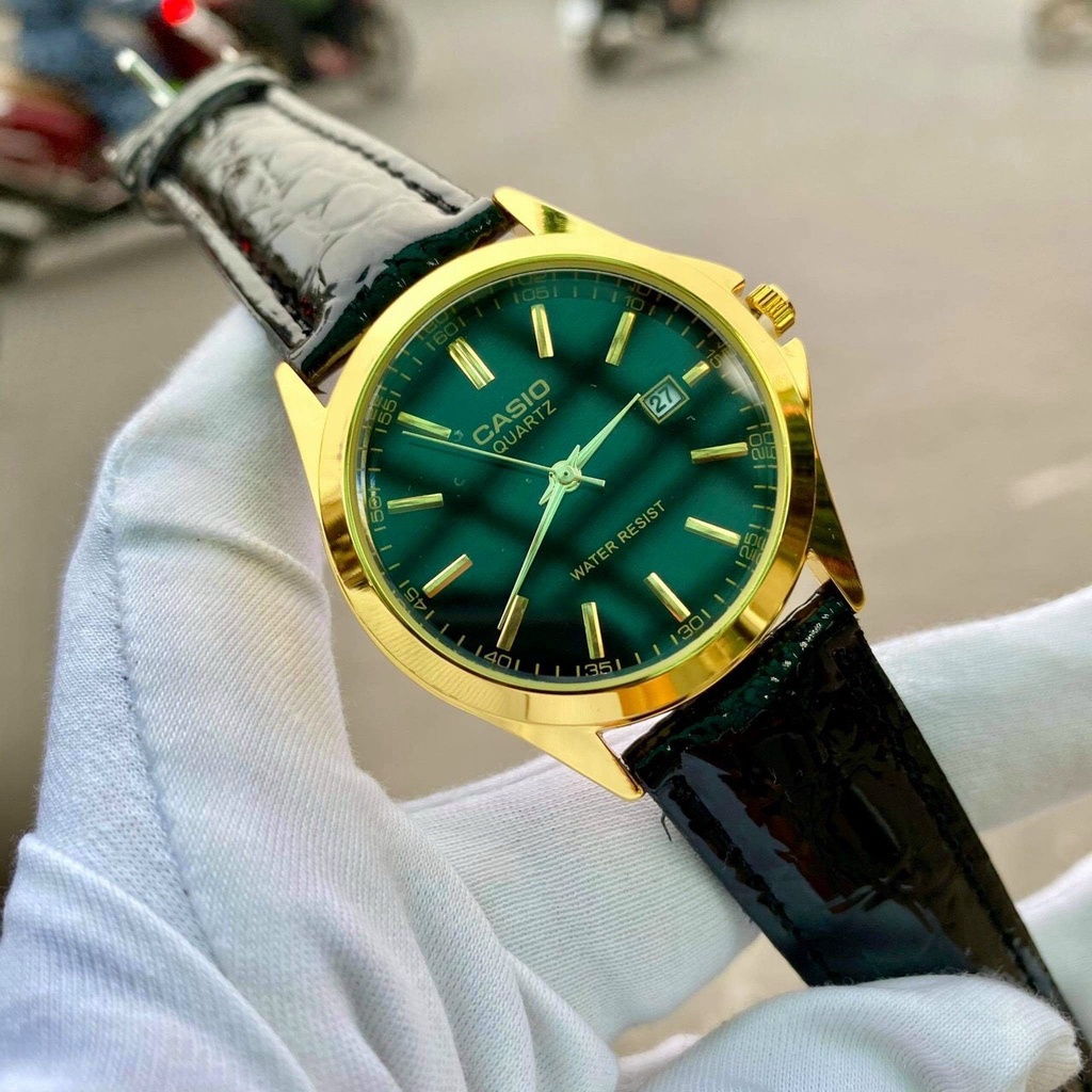 Đồng Hồ NAM CA.SI.0 C045 Đen Chống Xước, Chống Nước - TẶNG 1 Dây da cao cấp + 2 pin AG4