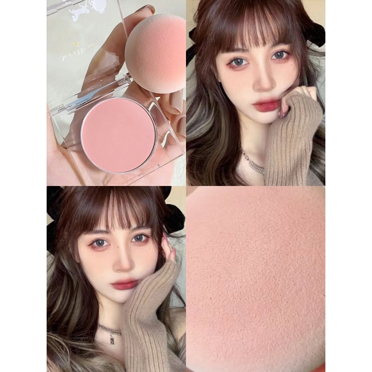 Ators Phấn Má Hồng + Mút Tán Hình Nấm