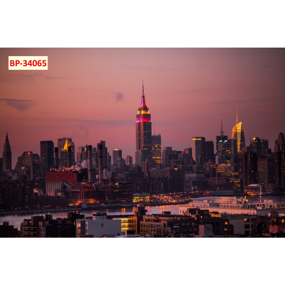 Thành Phố Nhiều Kích Thước Tranh in 3D Phong Cảnh hot nhất