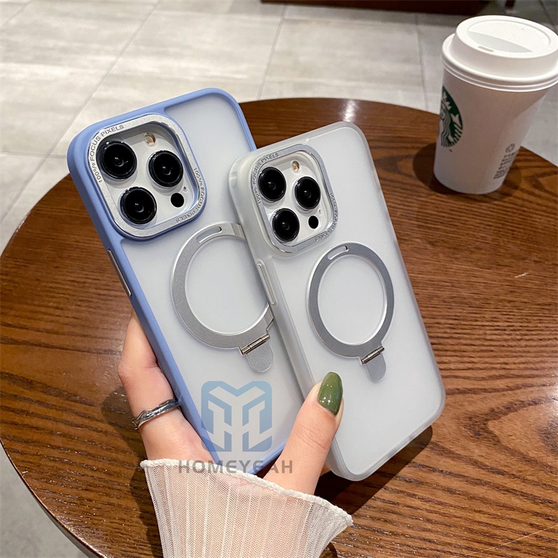 Ốp Điện Thoại Cứng Nhám Tích Hợp Sạc Không Dây Cho iPhone 14 13 Pro Max 14 Plus