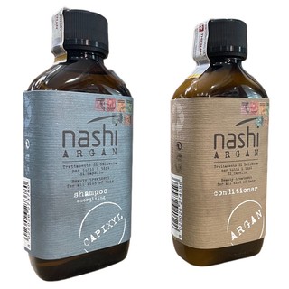 Dầu gội xả chống rụng và kích thích mọc tóc Fanola Nashi Argan Capixyl 200mlx2