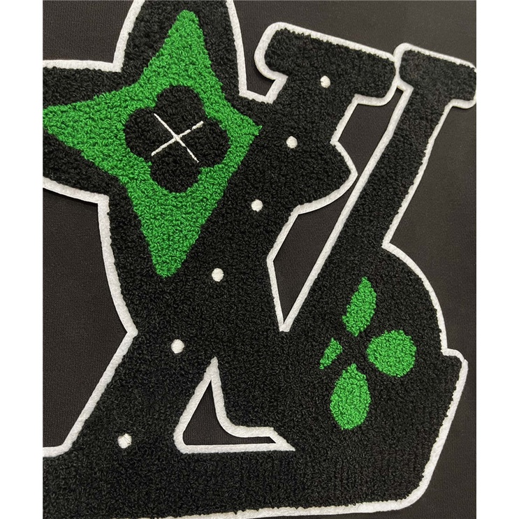 Áo Sweater Cotton Tay Dài Cổ Tròn Thêu Logo Chữ Thời Trang Thu Đông Hàng Mới Dành Cho Nam Size S-4XL L0uis Vu1tt