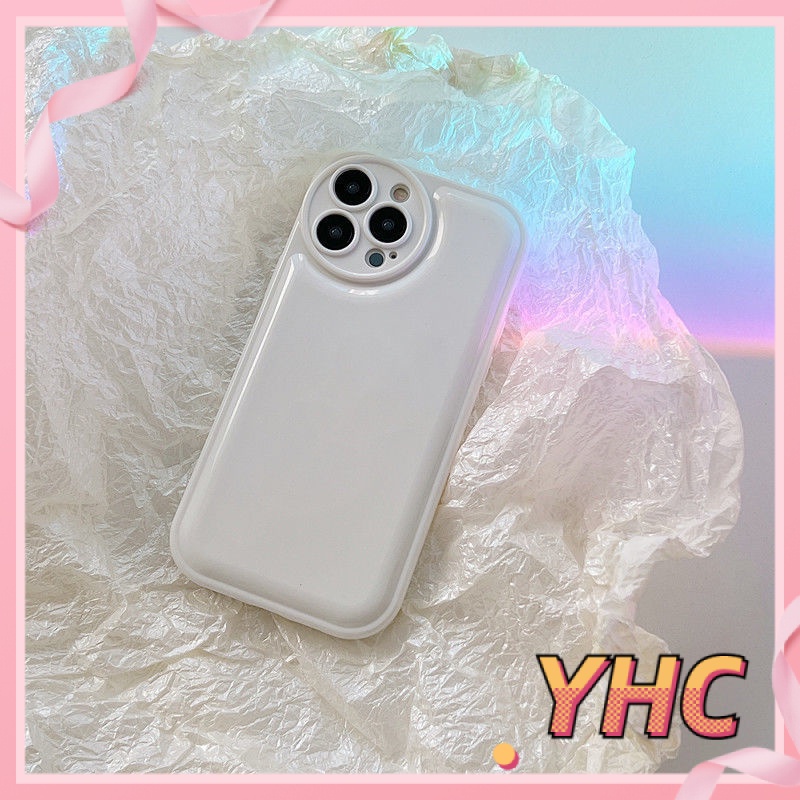 Ốp Điện Thoại Silicon Màu Trơn Có Đệm Khí Cho iphone7plus 8 8plus XR x xs 12 11 pro max plus 13 promax-286