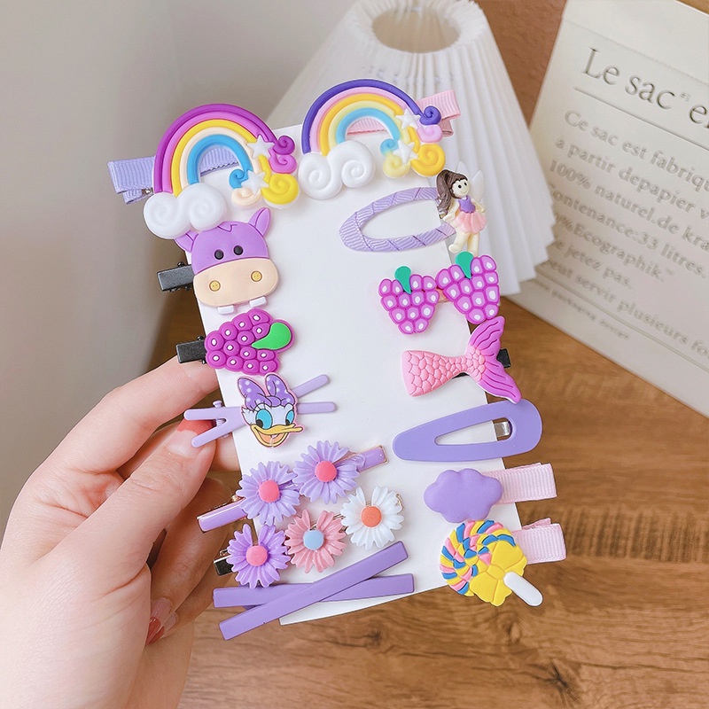 SET 14 KẸP TÓC ĐÁNG YÊU CHO BÉ GÁI 🌟 FREESHIP 🌟