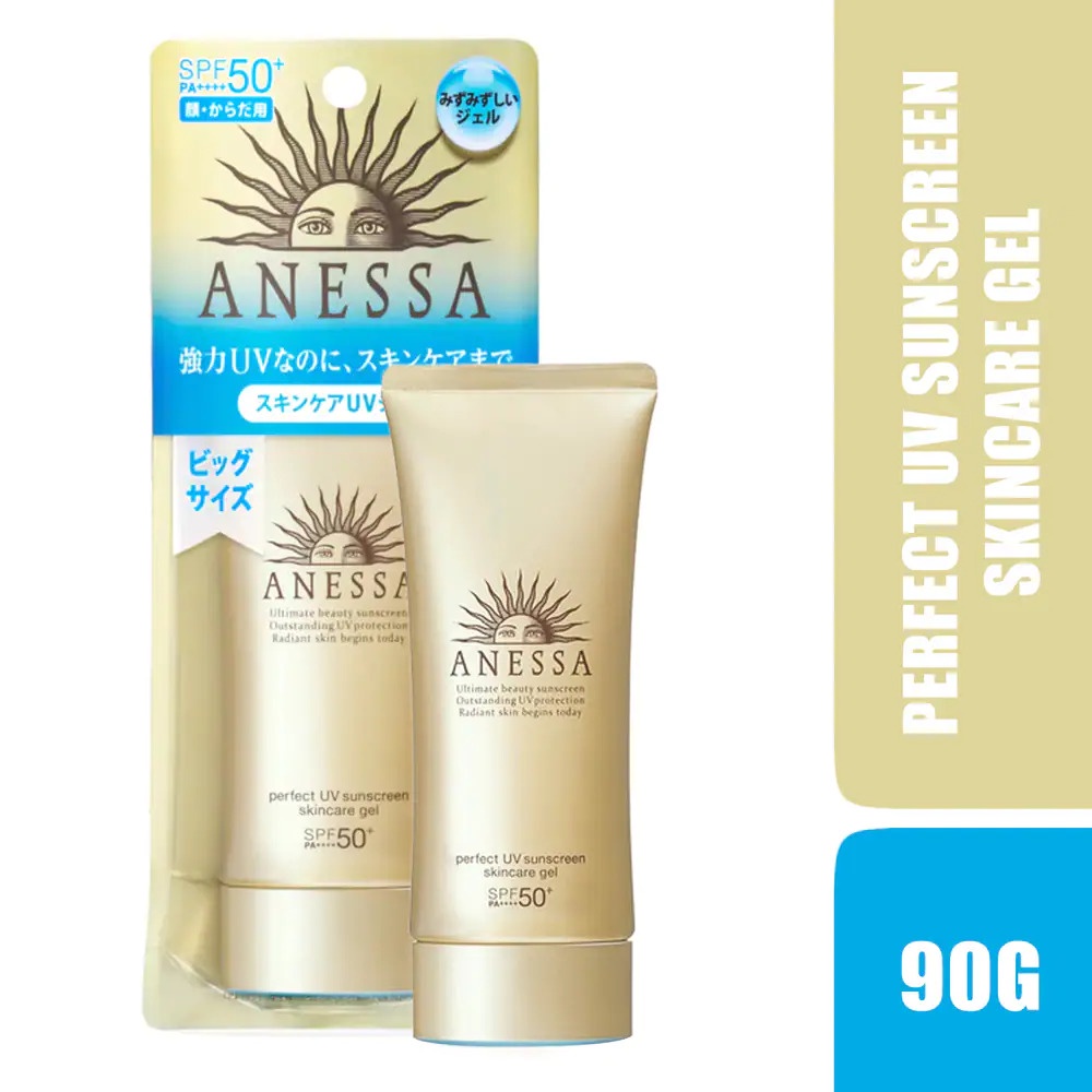 Gel Chống Nắng Bảo Vệ Hoàn Hảo Anessa Perfect Uv Sunscreen Skincare Gel 90g - vàng